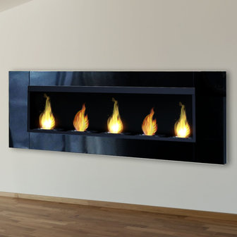 Sfeerhaard XXtra large (RVS, wit of zwart)