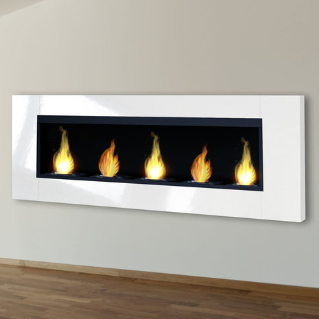 Sfeerhaard XXtra large (RVS, wit of zwart)