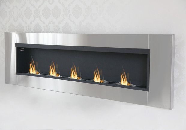 Sfeerhaard XXtra large (RVS, wit of zwart)